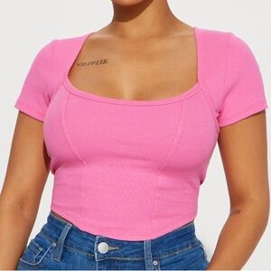 FashionNova Ribbed Crop Top